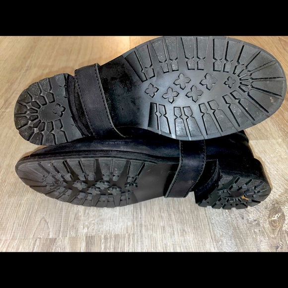 Alberto Fermani Suede Moto Boots - Picture 4 of 5